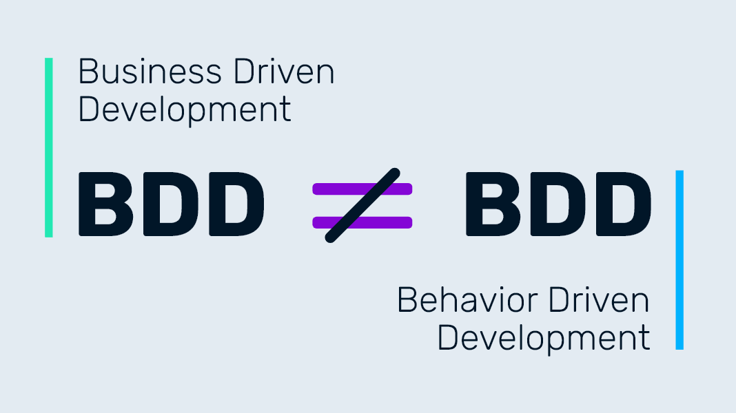 Business Driven Development isn't Behavior Driven Development