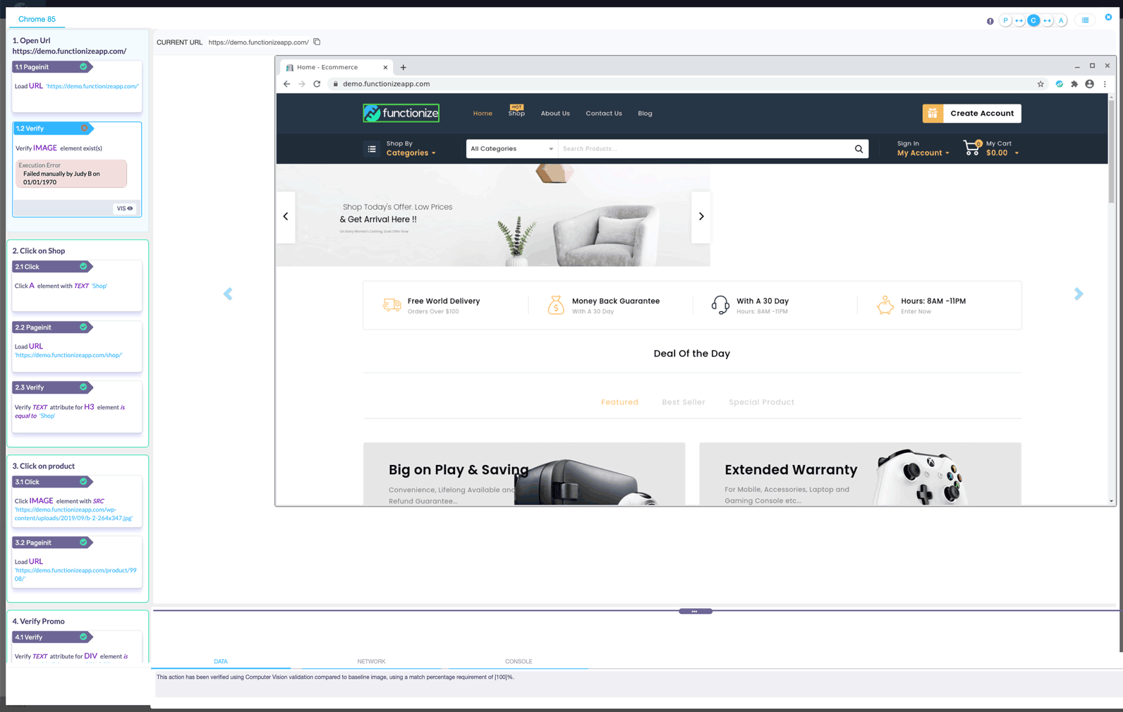 You don't need a Functionize license to see the details