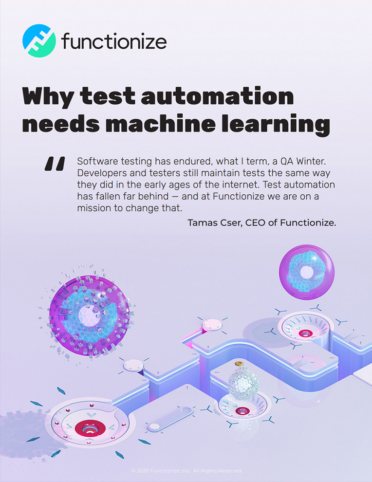Why test automation needs machine learning