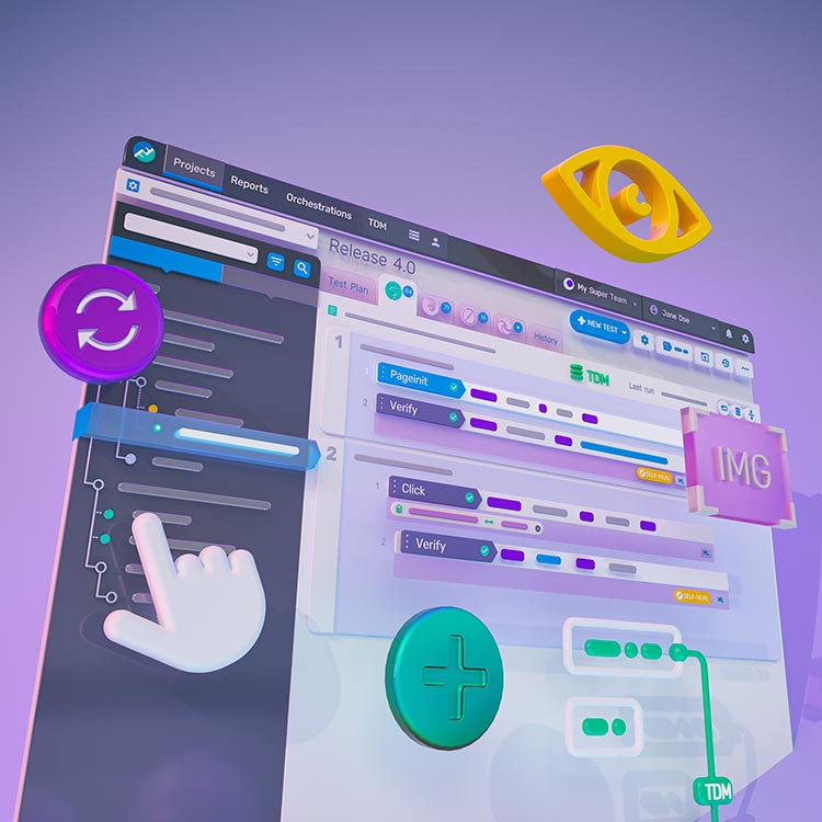 Functionize smart test automation lets anyone create end-to-end tests in minutes. Tests are powered by AI/ML to run on any browser and self heal as your site changes.