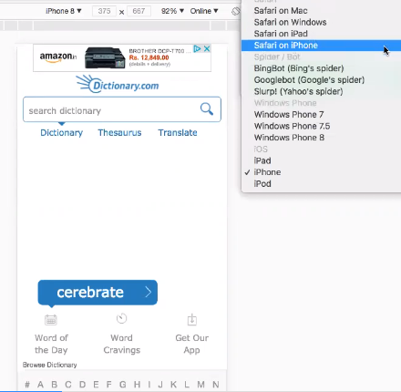 Rendering Test for iPhone 8